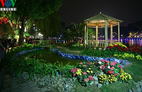 Flower street in Hanoi - ảnh 6